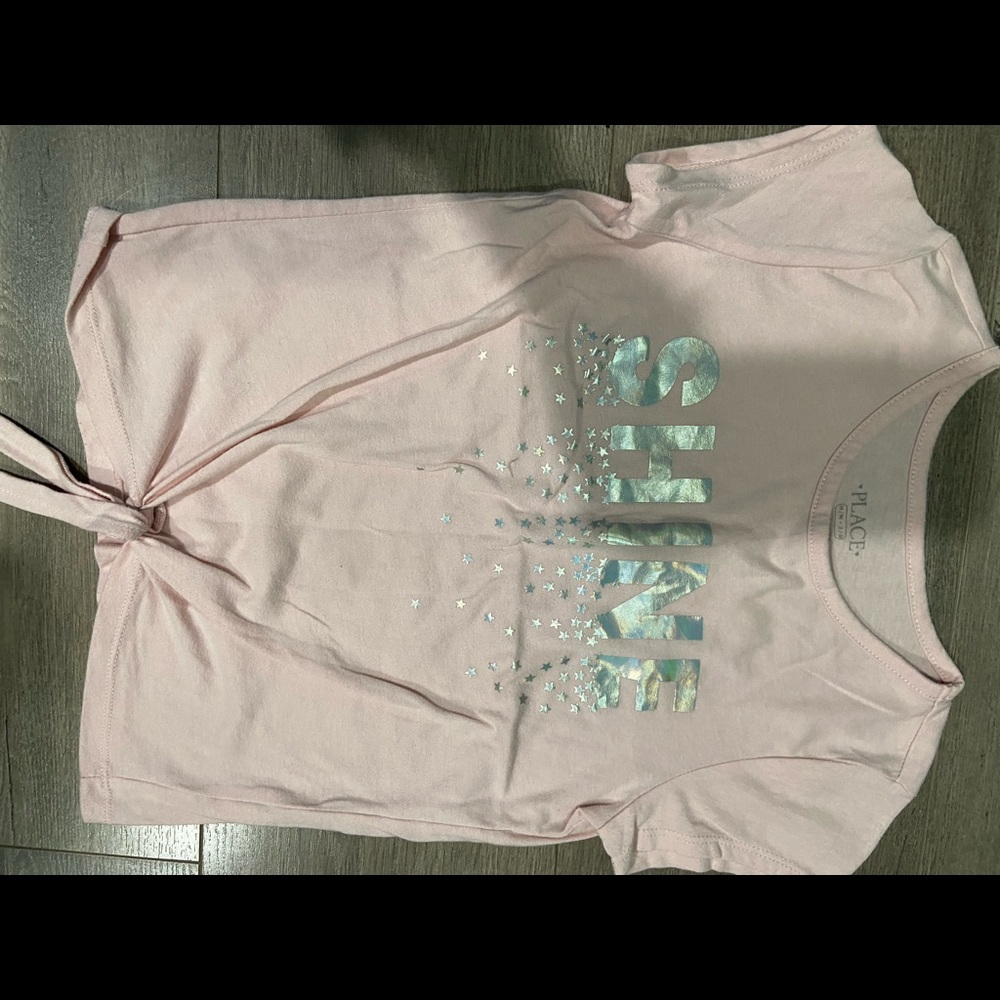 Pink shirt for kids